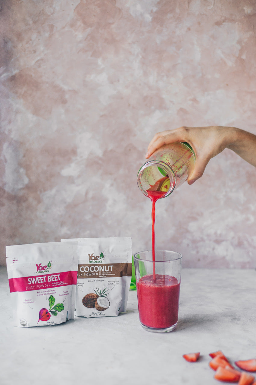Beet Strawberry Smoothie