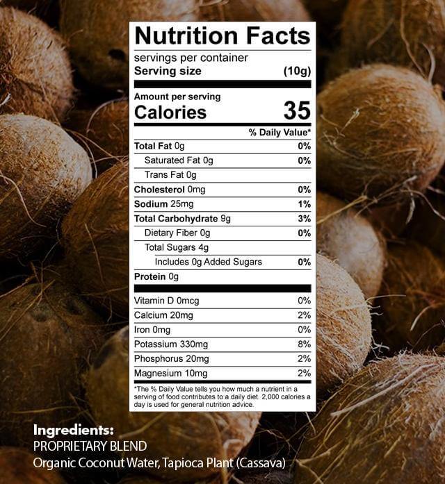 Hydration + Electrolytes - Coconut Water Powder
